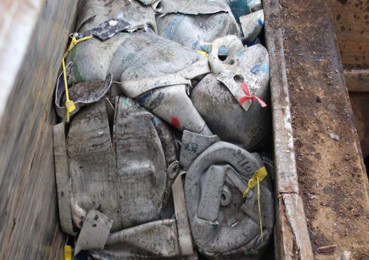 ARESEP destruye 7 907 cilindros de gas