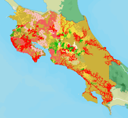 Mapas muestran calidad eléctrica